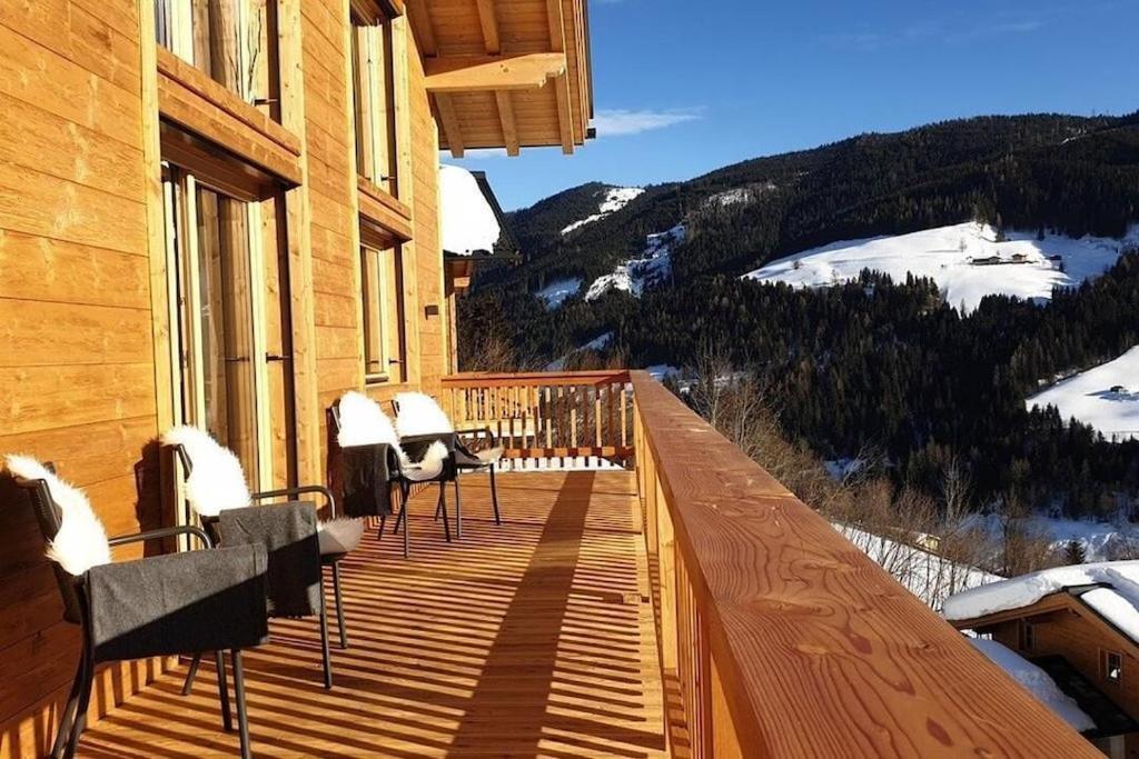 Chalet Ausblicklodge Mühlbach am Hochkönig Esterno foto